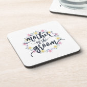 Dessous-de-verre Mère de la calligraphie Mariage Groom | DESSOUS DE (Côté gauche)