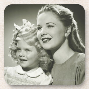 Dessous-de-verre Mère et fille