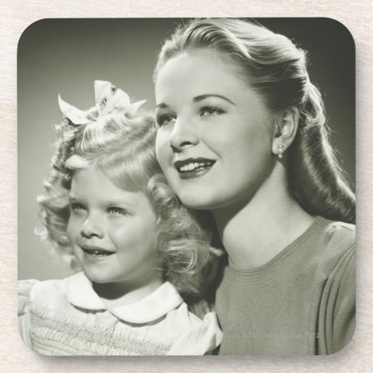 Dessous-de-verre Mère et fille (Devant)