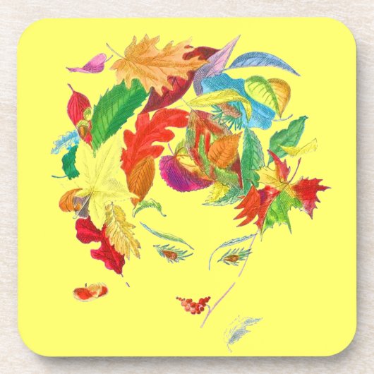 Dessous-de-verre Mère Nature vintage (Devant)