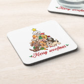 Dessous-de-verre Merry woofmas (Côté gauche)