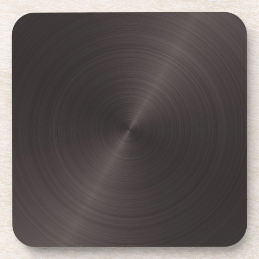 Dessous-de-verre Métal noir (Devant)