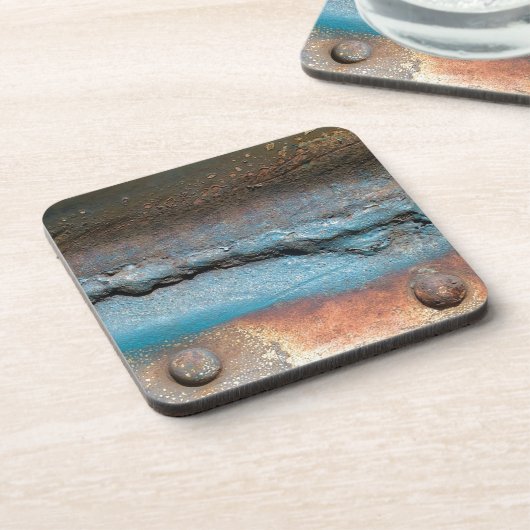 Dessous-de-verre Métal oxydé (Côté gauche)