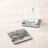 Dessous-de-verre Métiers à tisser de puissance de jacquard (Côté Droit)