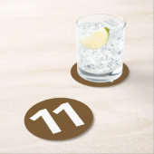 Dessous-de-verre Métro de Paris ligne 11 (En situation)