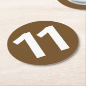 Dessous-de-verre Métro de Paris ligne 11 (Incliné)