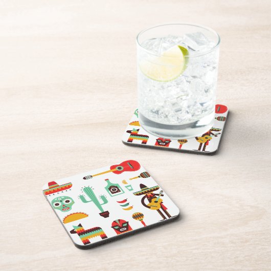 Dessous-de-verre mexican mariachi (Côté Droit)