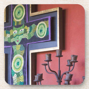 Dessous-de-verre Mexique, État de Guanajuato, San Miguel. Casa de l
