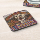 Dessous-de-verre Mexique, Oaxaca. Tapisserie de sable (tapete de ar (Côté gauche)