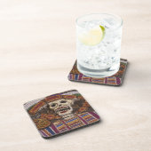 Dessous-de-verre Mexique, Oaxaca. Tapisserie de sable (tapete de ar (Côté Droit)