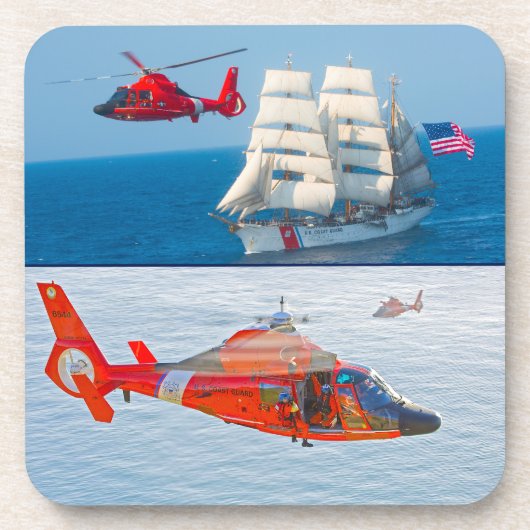 DESSOUS-DE-VERRE MH-65 DAUPHIN (Devant)