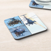DESSOUS-DE-VERRE MH/AH-6M PETIT OISEAU (Côté gauche)