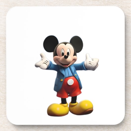 Dessous-de-verre Mickey's Friendship Hug : Inspiring Dessous de ver (Devant)