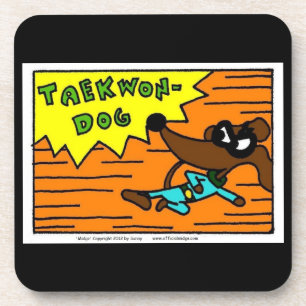 Dessous de verre Midge TAEKWON-DOG - Ensemble de 6