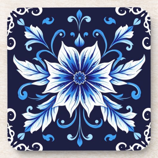 dessous de verre Midnight Bloom (Devant)