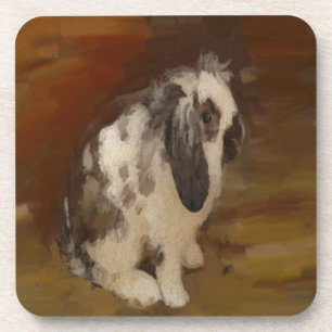 Dessous-de-verre Mignonne, Baby Lop Earl Rabbit