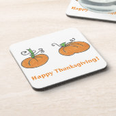 Dessous de verre mignons de citrouilles (Côté gauche)