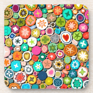 Dessous-de-verre millefiori