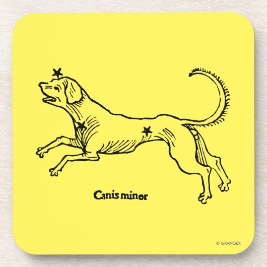 Dessous-de-verre Mineur de Canis, 1482 (Devant)