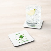 Dessous-de-verre Mini Mignonne Bonne St Patrick Joyeuse Journée (Côté Droit)
