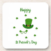Dessous-de-verre Mini Mignonne Bonne St Patrick Joyeuse Journée (Devant)