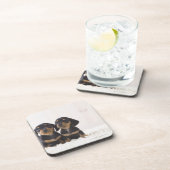 Dessous-de-verre Mini séance du teckel deux (Côté Droit)