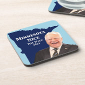 Dessous-de-verre Minnesota Nice Tim Walz (Côté gauche)