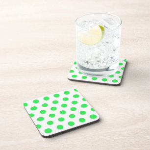Dessous-de-verre Mint Green Polka Dots