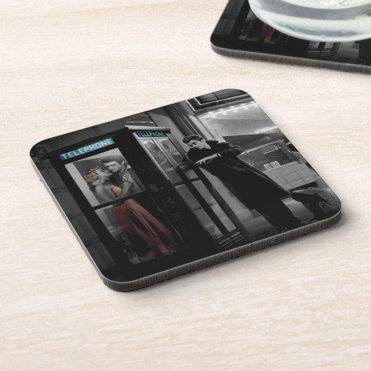 Dessous-de-verre Minuit (Côté gauche)