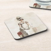 Dessous-de-verre "Mlle Bennet" (Côté gauche)