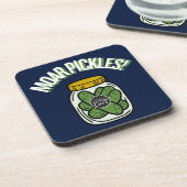 Dessous-de-verre Moar Pickles! Beverage Coaster (Côté gauche)