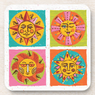 Dessous de verre Mod Sun Face