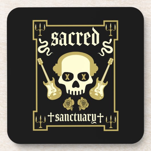 Dessous-de-verre Mode Goth Rock (Devant)