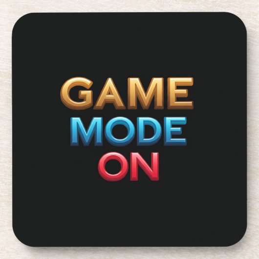 Dessous-de-verre Mode jeu activé (Devant)