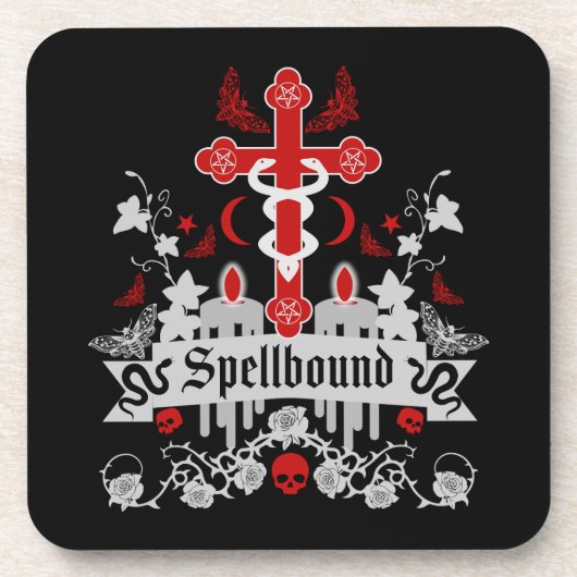 Dessous-de-verre Mode Post Punk Gothique (Devant)