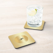 Dessous-de-verre Modèle de glam. or Faux personnalisé (Côté Droit)