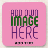 DESSOUS-DE-VERRE MODÈLE DE TEXTE D'IMAGE CHAUD MODERNE ÉDITABLE (Devant)