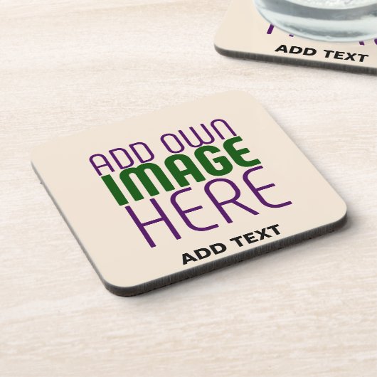 DESSOUS-DE-VERRE MODÈLE DE TEXTE D'IMAGE NATURELLE SIMPLE ET MODERN (Côté gauche)