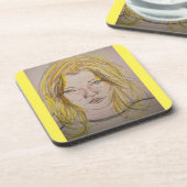 Dessous-de-verre Modèle fille (Côté gauche)