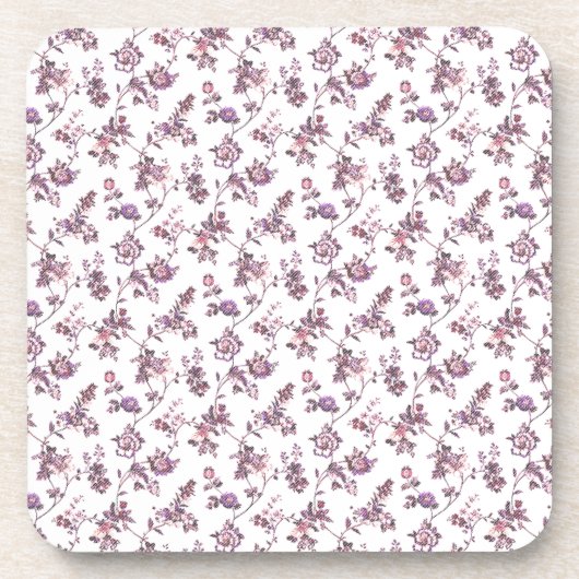 Dessous-de-verre Modèle floral (Devant)