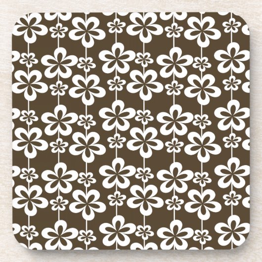 Dessous-de-verre Modèle floral tendance pour fille (Devant)