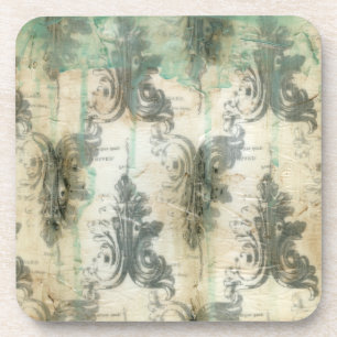 Dessous-de-verre Modern Fleur De Lis Design