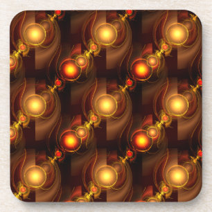 Dessous-de-verre Moderne Élégant Bohème Abstrait Motif Artistique e