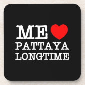 DESSOUS-DE-VERRE MOI AIME PATTAYA LONGTIME (Devant)