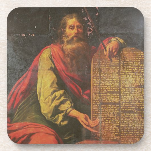 Dessous-de-verre Moïse et les comprimés de la loi (Devant)
