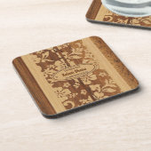 Dessous-de-verre Mokuleia Surfboard Personnalisable Dessous de verr (Côté gauche)