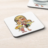 DESSOUS-DE-VERRE MOM ET ENFANTS (Côté gauche)