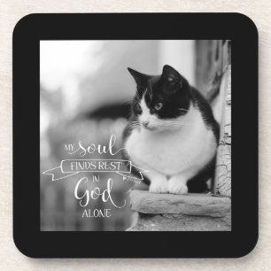 Dessous-de-verre Mon Âme Trouve Le Repos - Ps 62:1
