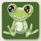 Dessous-de-verre Mon autre Coaster de boisson de l'ami de la grenou (Devant)