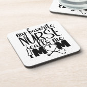 Dessous-de-verre Mon Infirmière Préférée M'Appelle Maman - (Côté gauche)